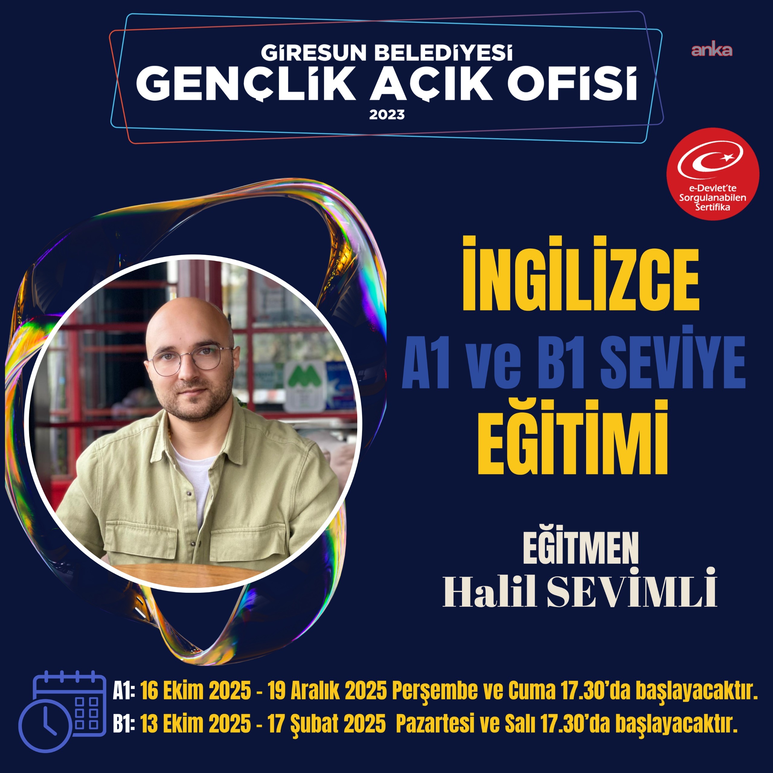 Giresun Belediyesi İngilizce Eğitim Programı Başlatıyor